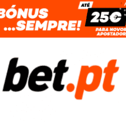 Até €25 para novos apostadores.