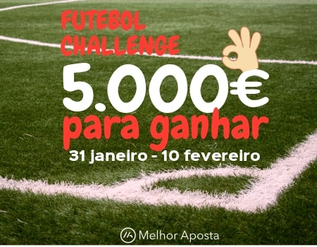 Futebol Challenge - 5.000€ para ganhar!